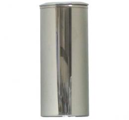 STAINLESS STEEL VASE WITHOUT FLOWERS